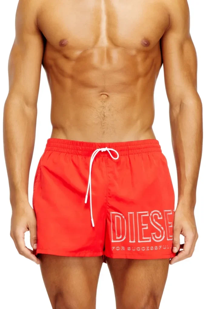 olympic-34-d-core Short de bain mi-long avec logo contour