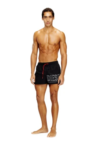 olympic-34-d-core Short de bain mi-long avec logo contour