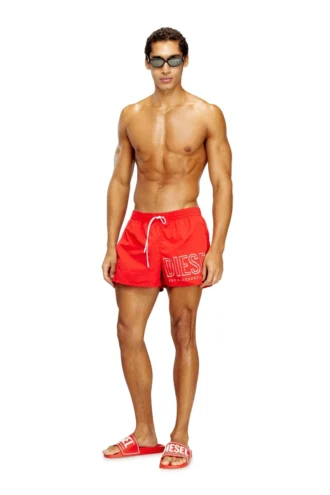 olympic-34-d-core Short de bain mi-long avec logo contour