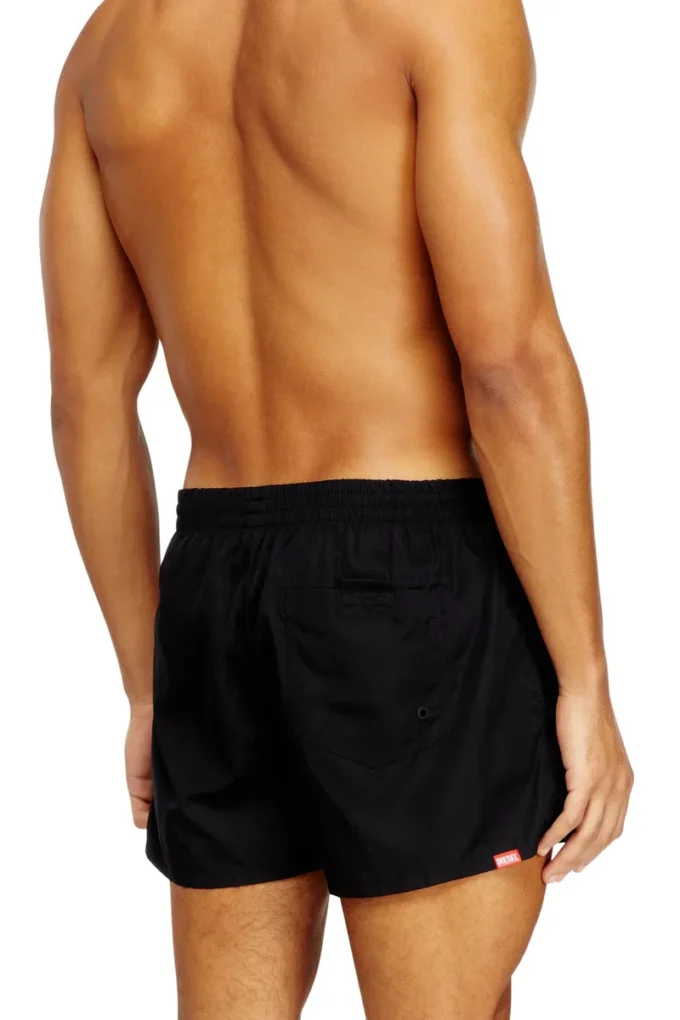 olympic-34-d-core Short de bain mi-long avec logo contour