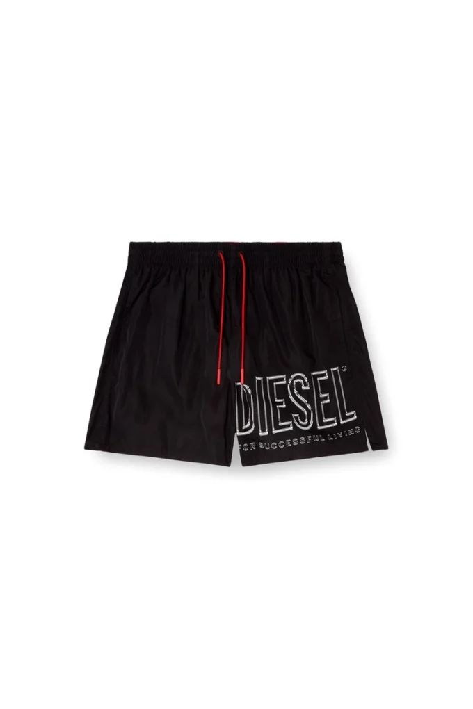 olympic-34-d-core Short de bain mi-long avec logo contour