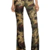 p-affal Pantalon jazz avec imprimés camouflage mélangés