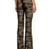 p-affal Pantalon jazz avec imprimés camouflage mélangés