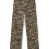 p-anic Pantalon cargo en nylon imprimé camouflage