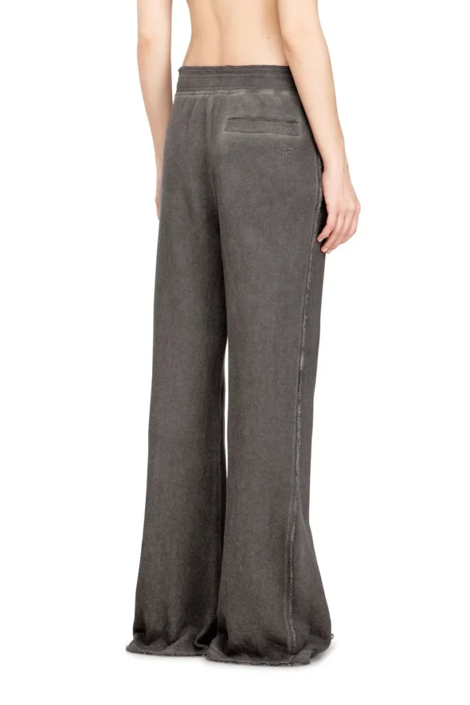 p-anta Pantalon en coton avec imprimés et clous