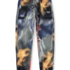 p-arelion Pantalon en nylon avec imprimé intégral