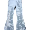p-belb-p1 Pantalon de survêtement évasé en jersey enduit