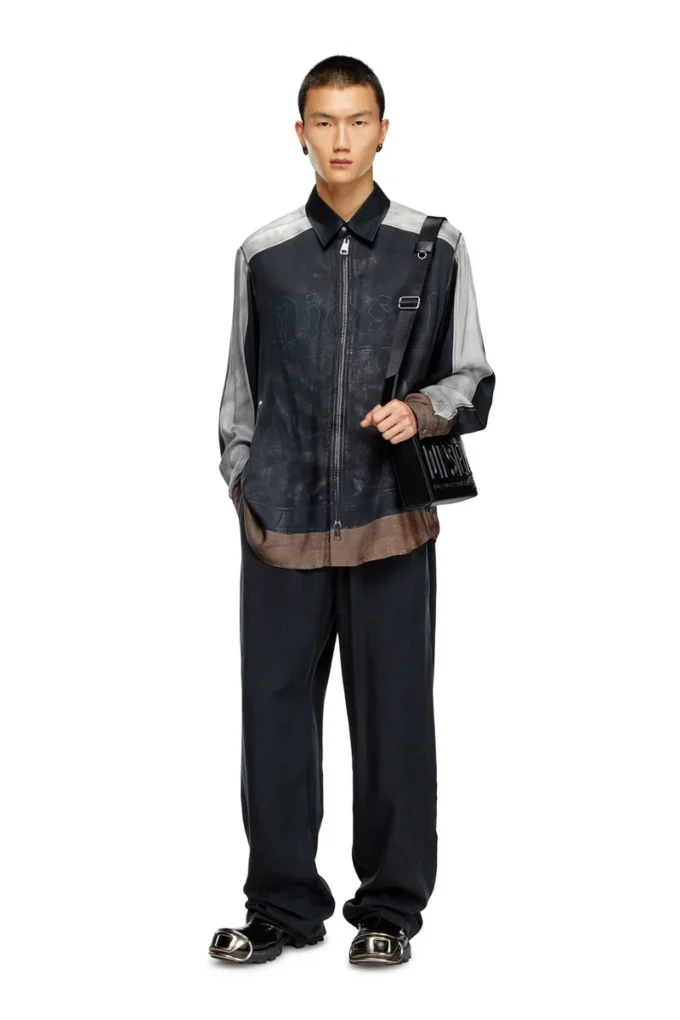 p-dreyer-c Pantalon à cordon en sergé délavé