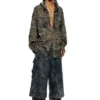 p-eckyo-peeloval Pantalon Oval D en jersey marbré