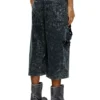 p-eckyo-peeloval Pantalon Oval D en jersey marbré