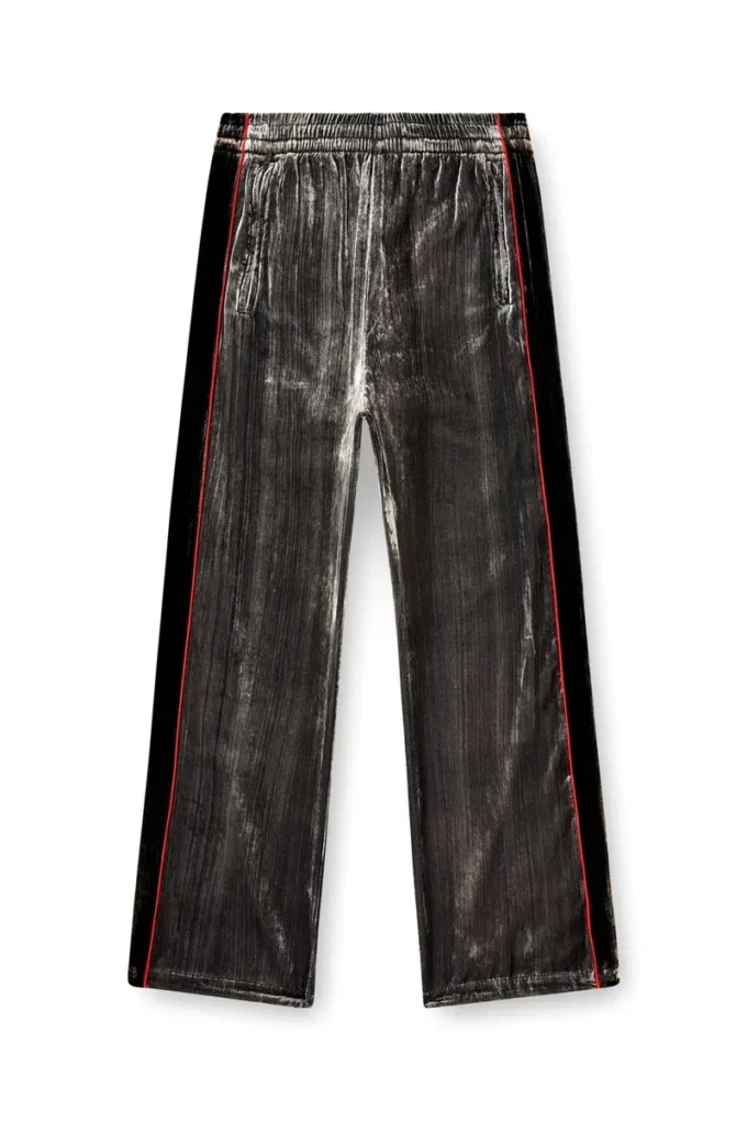 p-hay Pantalon de survêtement en velours traité