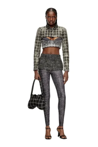 p-hour Jupe bouclée avec leggings