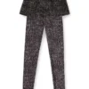 p-hour Jupe bouclée avec leggings