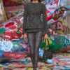 p-hour Jupe bouclée avec leggings