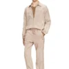 p-iusko-ag Pantalon en nylon délavé avec bandes latérales