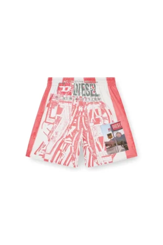 p-kurt Short rayé avec empiècements photo