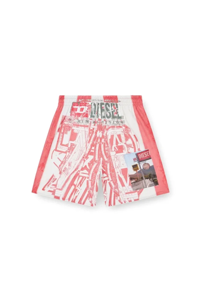 p-kurt Short rayé avec empiècements photo