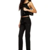 p-lacer-r2 Pantalon en laine mélangée avec poches passepoilées