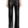 p-lain Pantalon cinq poches en tissu enduit