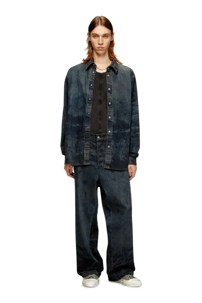 p-livery-b Pantalon utilitaire en coton mélangé