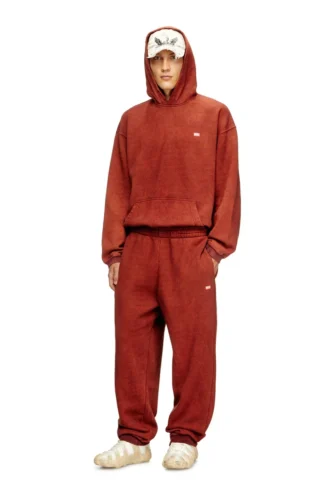 p-marky-cuff Pantalon à cordon de serrage et bordures côtelées