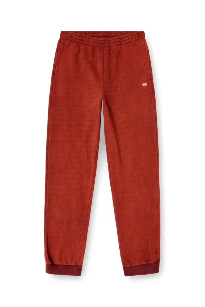 p-marky-cuff Pantalon à cordon de serrage et bordures côtelées