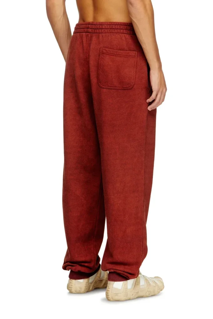 p-marky-cuff Pantalon à cordon de serrage et bordures côtelées