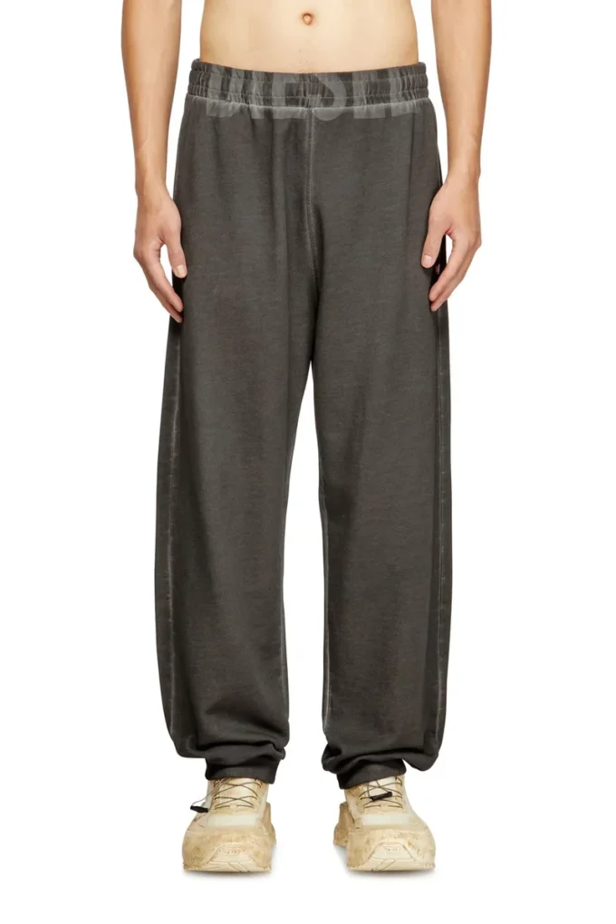 p-marky-cuff-t1 Pantalon de jogging en coton avec cordon de serrage à la taille