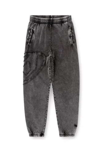 p-marky-den Pantalon de survêtement en coton biologique avec patch Oval D