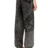 p-marky-den Pantalon de survêtement en coton biologique avec patch Oval D