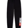 p-marky-div Pantalon de survêtement en coton avec patch Diesel