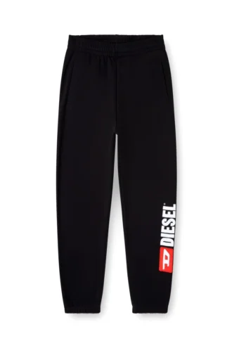 p-marky-div Pantalon de survêtement en coton avec patch Diesel