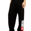 p-marky-div Pantalon de survêtement en coton avec patch Diesel