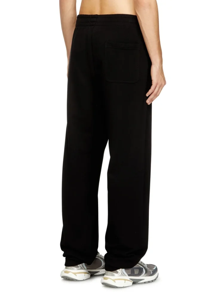 p-marky-div Pantalon de survêtement en coton avec patch Diesel