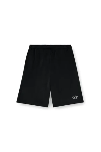 p-marshy-od Short de survêtement avec logo Oval D argenté