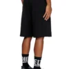 p-marshy-od Short de survêtement avec logo Oval D argenté