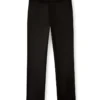 p-owers Pantalon en laine mélangée avec taille élastique