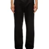 p-owers Pantalon en laine mélangée avec taille élastique