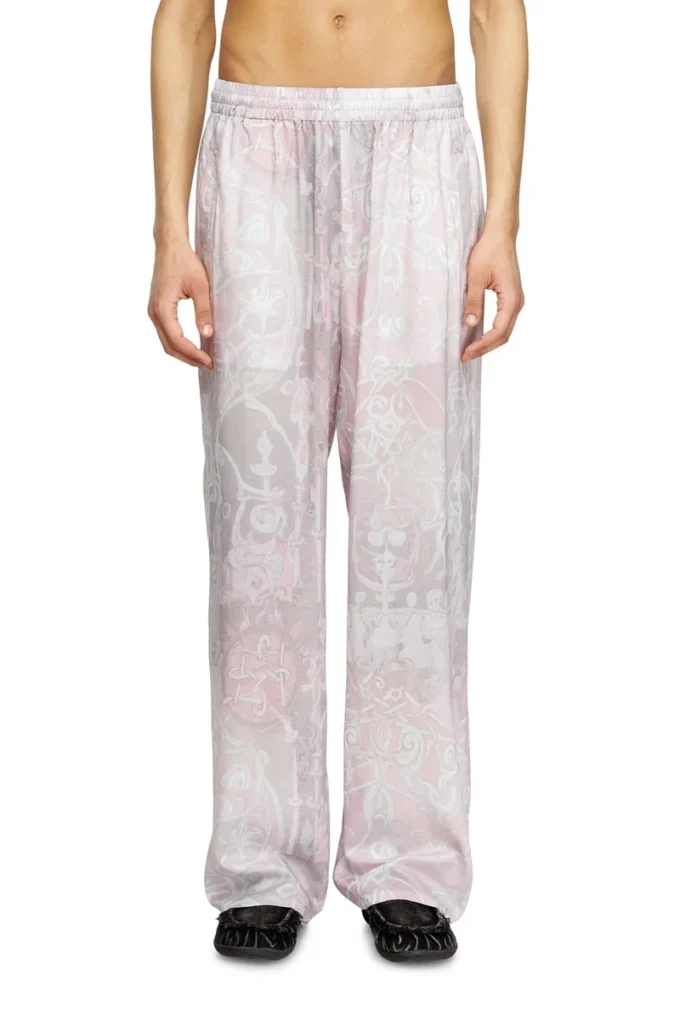 p-theck-a-ajfw Pantalon de survêtement à imprimé médiéval