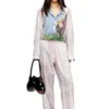 p-theck-a-ajfw Pantalon de survêtement à imprimé médiéval