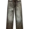 p-theck-lkct Pantalon élastiqué en viscose aspect denim