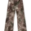 p-thug-pant Pantalon en toile camouflage froissée