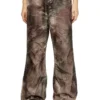 p-thug-pant Pantalon en toile camouflage froissée
