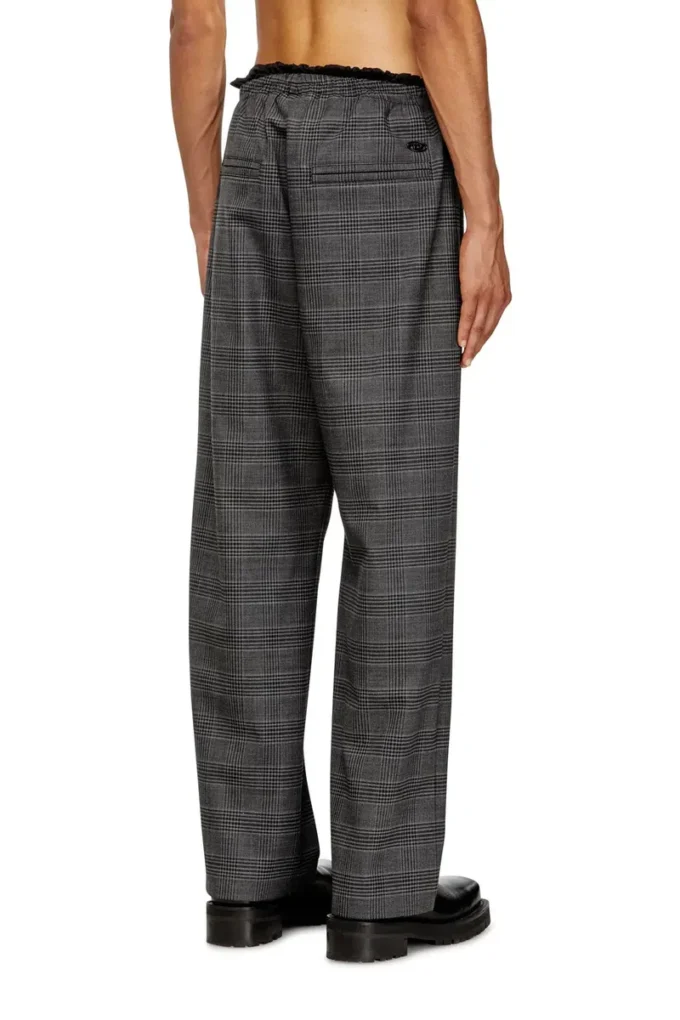 p-tilson Pantalon en laine avec cordon de serrage à la taille