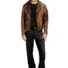 p-vyll-dmbi Pantalon en cuir coupe jean