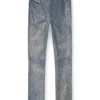 p-vyll-qmbw Pantalon en cuir coupe jean
