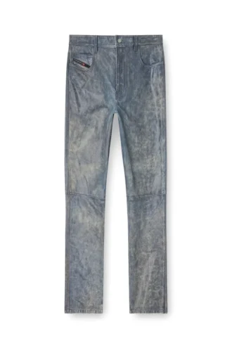 p-vyll-qmbw Pantalon en cuir coupe jean