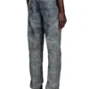 p-vyll-qmbw Pantalon en cuir coupe jean