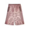p-warky-short Short gaufré avec imprimé médiéval