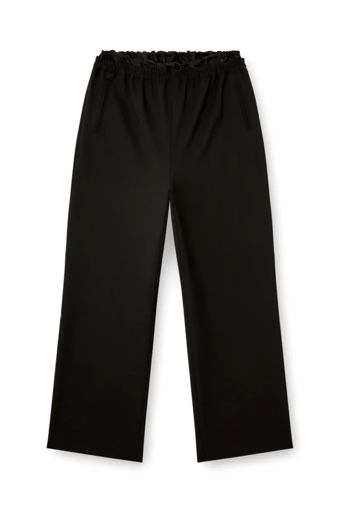 p-yrite-r2 Pantalon en laine avec cordon de serrage